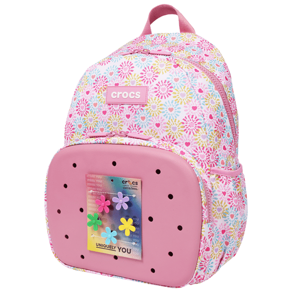 Crocs™ Floral Back to School Backpack with Jibbitz™ Charms