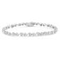 Diamond Classics&#40;tm&#41; Silver 1/10ctw.  Diamond Link Bracelet - image 1