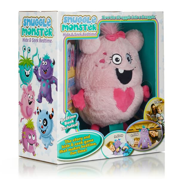 Continuum Games Pink Snuggle Monster Hide & Seek Bedtime - image 