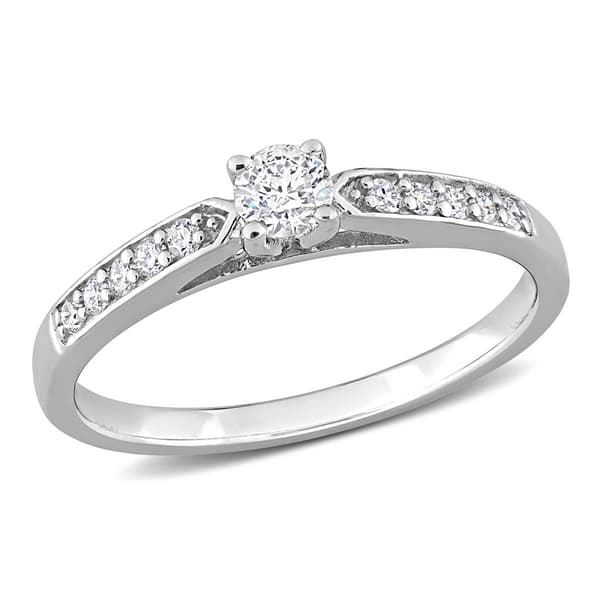 Diamond Classics(tm) 1/3ctw. Diamond Sterling Silver Ring