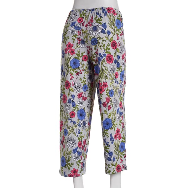 Womens HUE&#174; Florishing Floral Capri Pajama Pants