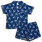 Juniors Peanuts Short Sleeve Stitch Flower Pajama Set - image 1