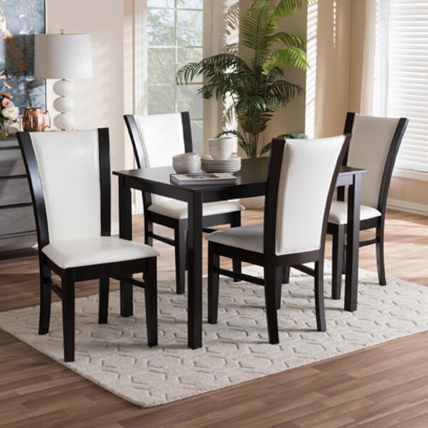 Baxton Studio Adley 5pc. Dining Set - image 
