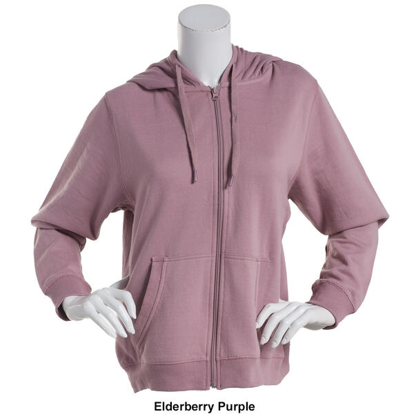 Womens Starting Point Ultrasoft Fleece Full Zip Hooded Jacket