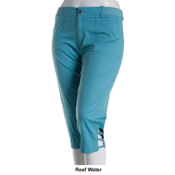 Womens Hasting & Smith Stretch Twill Capris