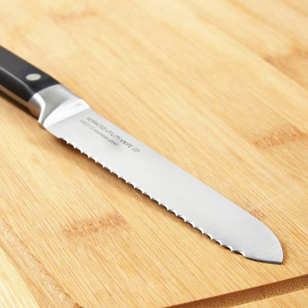 BergHOFF Gene Stainless Steel 5in. Serrated Utility Knife