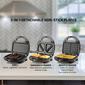 Ovente Electric Indoor Sandwich Grill Waffle Maker Set - image 5