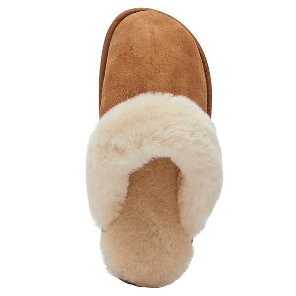 Womens LAMO Sheepskin Doubleface Scuff Slippers