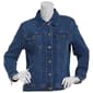 Womens Baccini Trucker Jacket w/Release Hem Cuff Detail - image 2