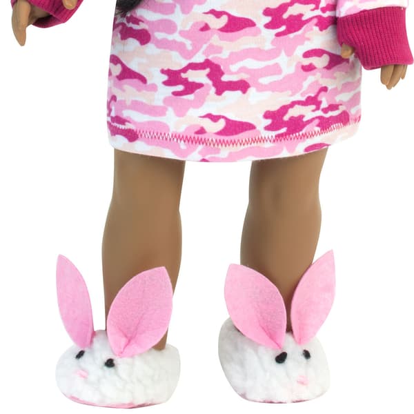 Sophia&#39;s(R) Bunny Slippers - image 