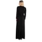 Womens 24/7 Comfort Apparel Semi Formal Long Sleeve Maxi Dress - image 2