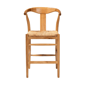 bali & pari Fika Counter Stool with Woven Seagrass Seat - image 2