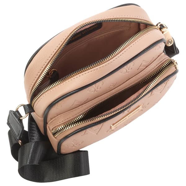 Adrienne Vittadini Marseille Signature Embossed Mini Crossbody