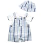 Baby Boy (12-24M) Little Lad(R) 3pc. Stripe Shortall with Tee & Hat - image 1
