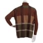 Womens Joseph A. Long Sleeve Plaid Poncho - image 3