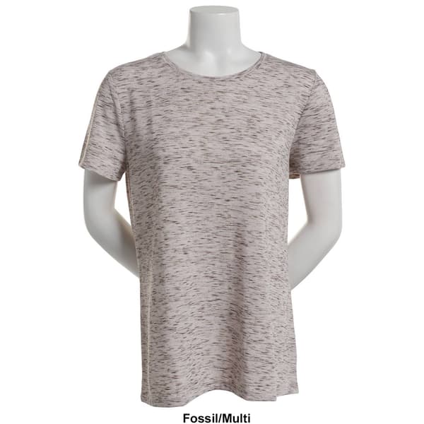 Womens Architect&#174; Short Sleeve Crew Neck Marbled Tee
