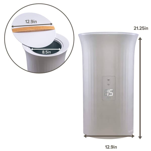 LiveFine Large Bucket Style Electric Towel Warmer
