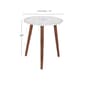 9th & Pike® White Wood Contemporary Accent Table - image 2