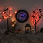Northlight Seasonal 13in. LED Twig Halloween Wreath with Bats - image 3