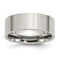 Mens Gentlemen's Classics&#40;tm&#41; Stainless Steel Flat 8mm Brushed Band - image 1