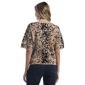 Womens Rafaella® Boxy Elbow Sleeve Abstract Sweater - image 2