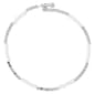 Athra Fine Silver-Plated Simulated White Pearl & Crystal Bracelet - image 2