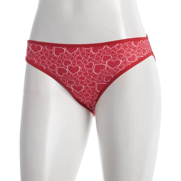 Womens René Rofé® Cotton Spandex Bikini Panties - 16206-U860D