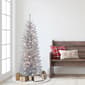Puleo International 4.5ft. Pre-Lit Tinsel Christmas Tree - image 3