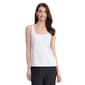 Womens Jones New York Sleeveless Square Neck Solid Knit Top - image 1
