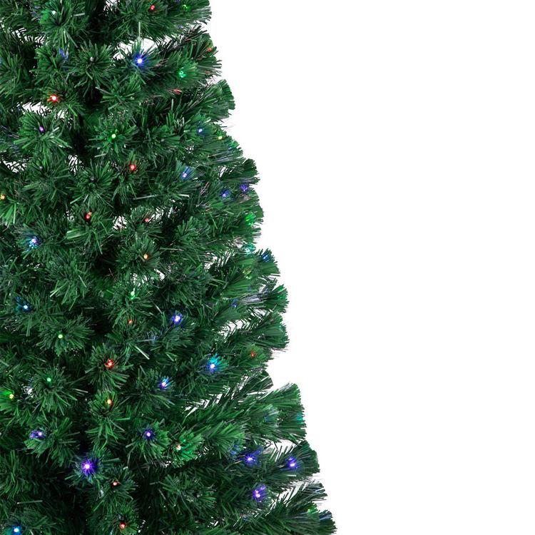 Northlight 6ft. Pre-Lit LED Fiber Optic Artificial Christmas Tree