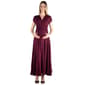 Womens 24/7 Comfort Apparel Maternity Maxi Dress - image 1