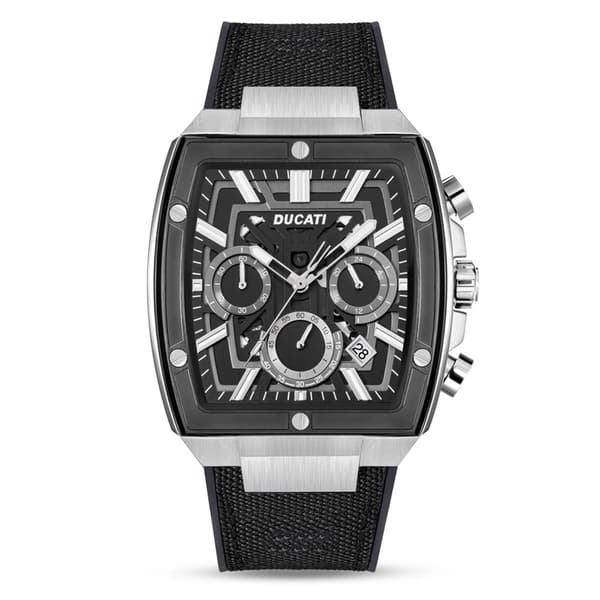 Mens Ducati Corse Dress Sport Nylon Strap Watch - DTWGO000100 - image 