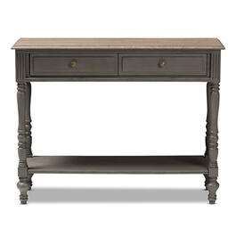 Baxton Studio Noemie 2 Drawer Console Table