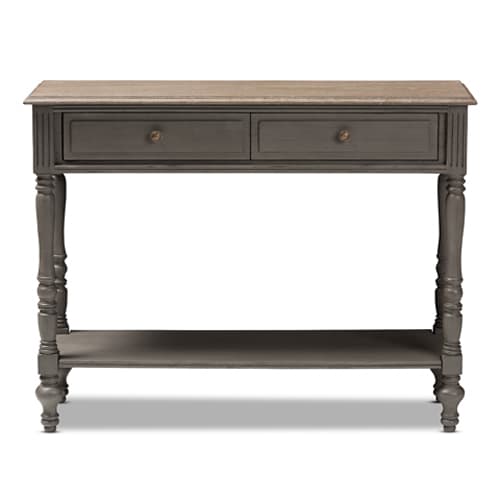 Baxton Studio Noemie 2 Drawer Console Table