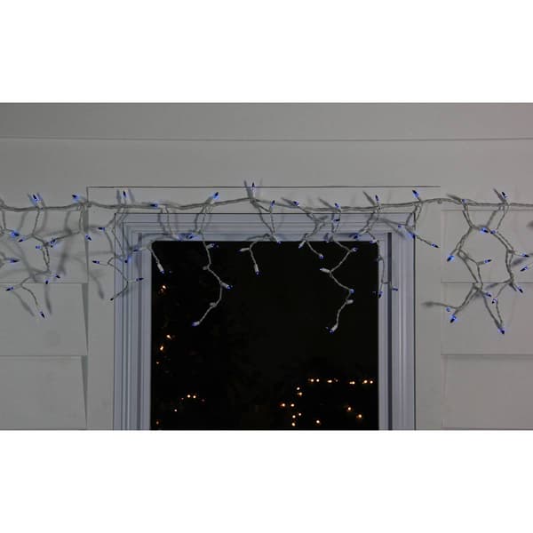 Northlight Seasonal 5.75ft. Blue Mini Icicle Christmas Light Set