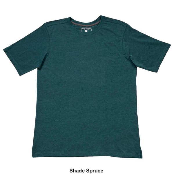 Mens Big & Tall Architect&#174; Short Sleeve Ribbed Crew Neck Tee