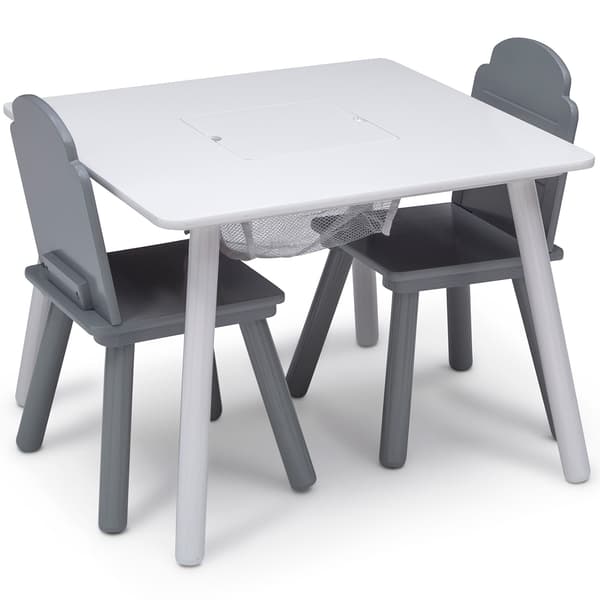 Delta Children Finn Table & Chair Set with Storage