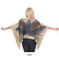 Womens White Mark Eagle Wings Poncho - image 5