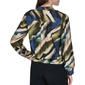 Womens DKNY Long Sleeve Front Pocket Brushed Blouse - image 2