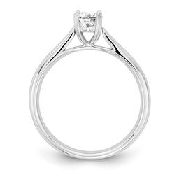 Pure Fire 14kt. White Gold Lab Grown Certified Diamond Ring