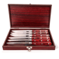 BergHOFF Pakka Wood 7pc. Stainless Steel Steak Knife Set - image 3