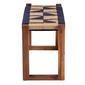 bali & pari Idoya Modern Bohemian Two-Tone Accent Bench - image 2