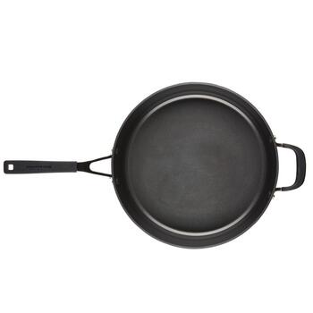 Kitchenaid Hard Anodized Nonstick Saute Pan With Lid, 5 Quart