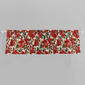 All Over Pointsettia Kitchen Valance - image 1
