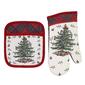 Spode&#40;R&#41; Christmas Tree Tartan Pot Holder/Oven Mitt Set - image 1