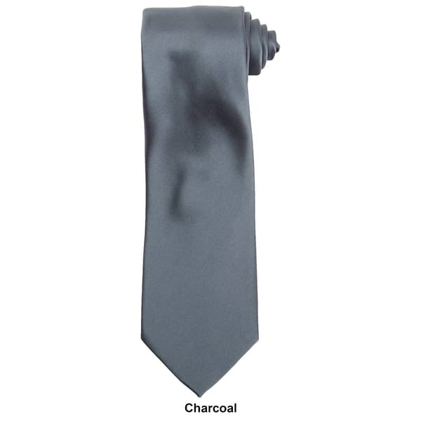 Mens John Henry&#174; Sateen Solid Tie