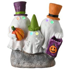 National Tree 15in. LED Colorful Hats Ghost Trio Decor