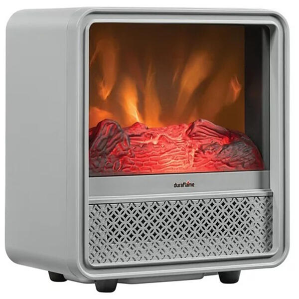 Duraflame Fireplace Stove Heater - Grey - image 