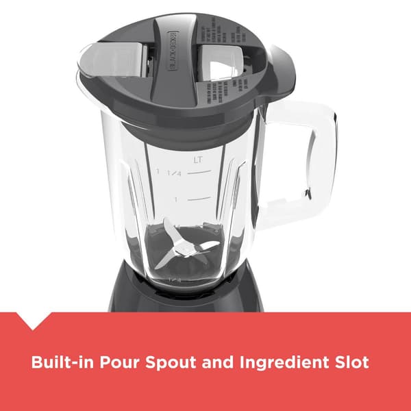 Black & Decker 10 Speed Glass Jar Blender