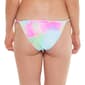 Juniors California Sunshine Tunnel Tie Dye Bikini Swim Bottoms - image 3